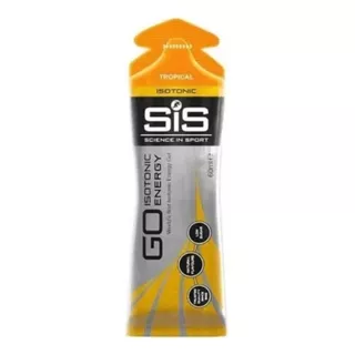 Gel Isotonico Sis Go Energy 60ml Sabor Tropical - 1 Unidade