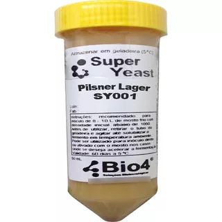 02u Fermento Líquido Bio4 Sy001 Pilsner Lager + Kit Térmico