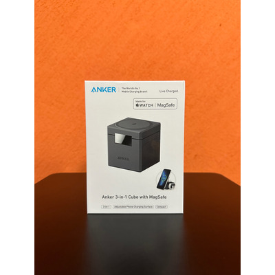 Cargador Anker 3 In 1 Cube With Magsafe