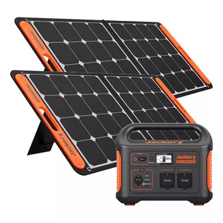 Kit Estacion Energia Portatil Jackery 1000w + Panel 100w X2