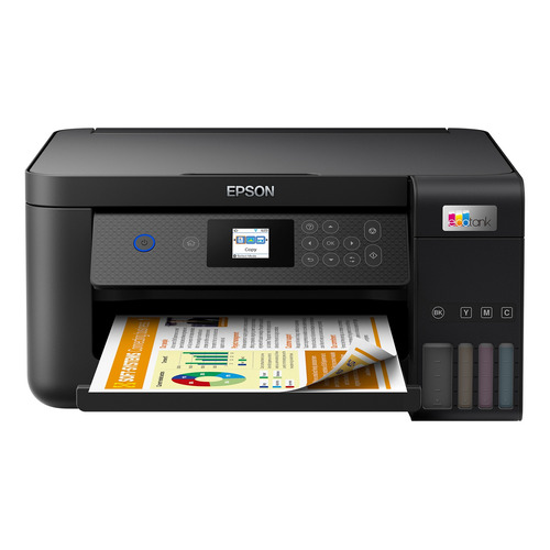 Impresora a color multifunción Epson EcoTank L4260 con wifi negra 100V/240V