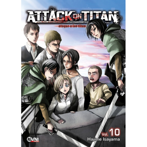 Attack On Titan, De Hajime Isayama., Vol. 10. Editorial Ovni Press, Tapa Blanda, Edición 1 En Español, 2020