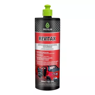 Revitax Protelim 500ml Revitalizador Protetor De Plasticos