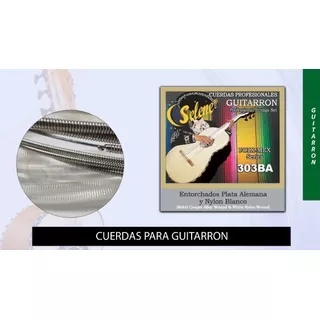 Cuerdas Encordadura Para Guitarron Selene Folk Mex 303 Ba