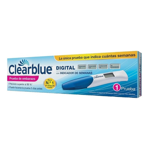 Test de embarazo digital Clearblue Prueba de Embarazo 8
