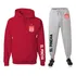 ESTUDIANTES DE LA PLATA BUZO ROJO JOGGING GRIS