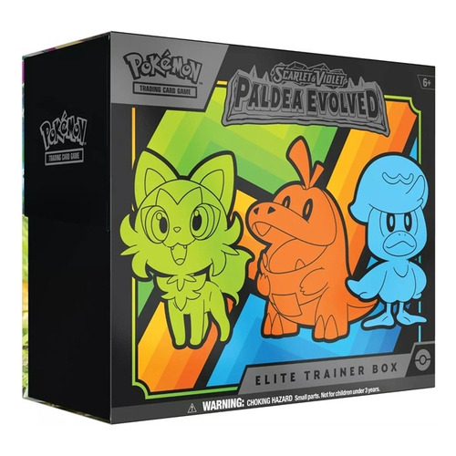 Pokémon Elite Trainer Box Paldea Evolved Ingles