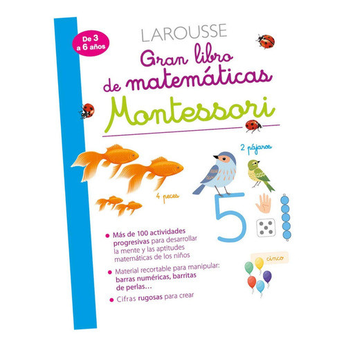 Gran Libro De Matematicas Montessori Preescolar Actividades