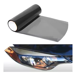 Vinil Para Faros De Auto Laminex Negro Humo 30 Cm. X 1 Mt.