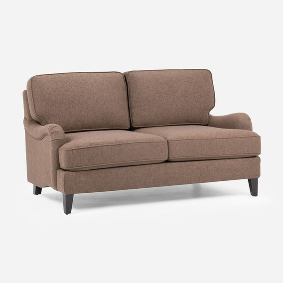 Sofa Rosen Kingsgate Tela 2 Cuerpos Marron