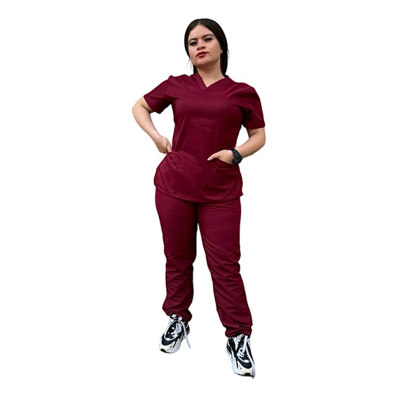 Uniforme Antifluido Dama Domestico Mujer Unicolor + Obsequio