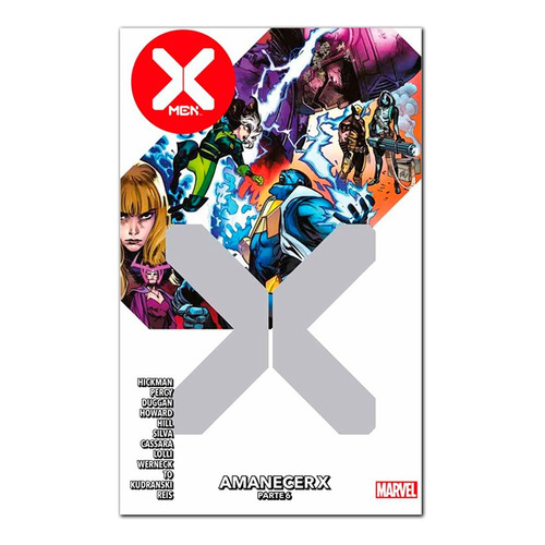 X-men N.10: X-men N.10 Panini, De Jonathan Hickman. Serie X-men, Vol. 1. Editorial Marvel, Tapa Blanda, Edición 10 En Español