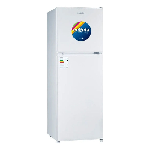 Heladera auto defrost Enxuta RENX215NF blanca con freezer 200L 220V - 240V