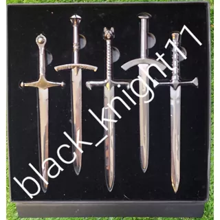 Espada Longclaw Ice Robb Arya Stark Set 5 Espadas Estuche