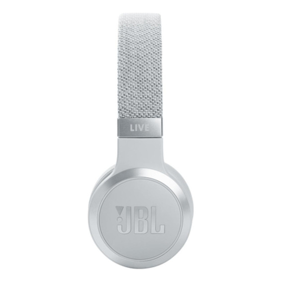 Audífonos gamer inalámbricos JBL Live 460NC JBLLIVE460NC blanco con luz LED