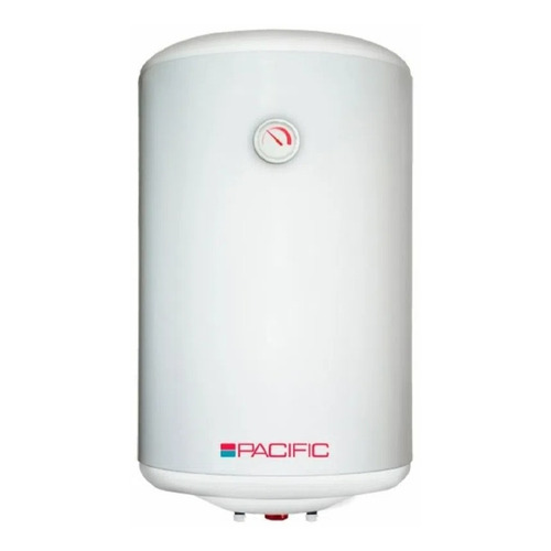 Termotanque Acero Punktal Pacific 60 Lt Eficiencia B Color Blanco