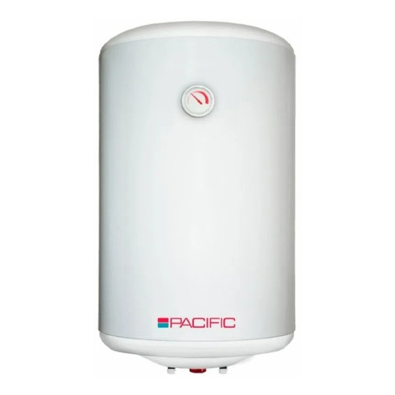 Termotanque Acero Punktal Pacific 60 Lt Eficiencia B Color Blanco