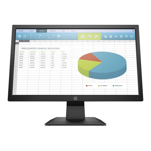 Monitor HP P204 LCD 19.5" negro 100V/240V