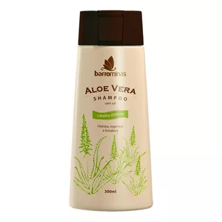 Shampoo Aloe Vera 300 Ml Barrominas Bm'care Cabelo Cacheado