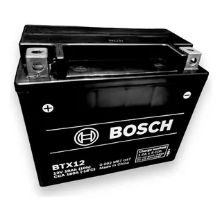 Bateria Moto Gel Ytx12-bs = Bosch Btx12 12v 10ah Vzh