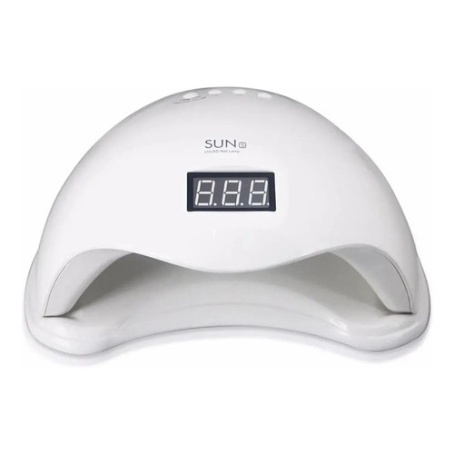 Secador De Uñas Led Profesional 80 Watts Led Uv Manicure D Color Blanco