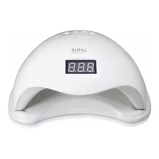 Secador De Uñas Led Profesional 48 Watts Led Uv Manicure D Color Blanco