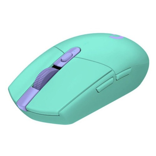 Mouse gamer de juego inalámbrico Logitech G  Serie G Lightspeed G305 celeste