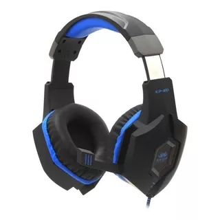 Fone De Ouvido Over-ear Gamer Knup Kp-451 Black E Blue