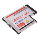 Adaptador Usb 3. 54mm Epresscard Hub Superspeed A 5gbps