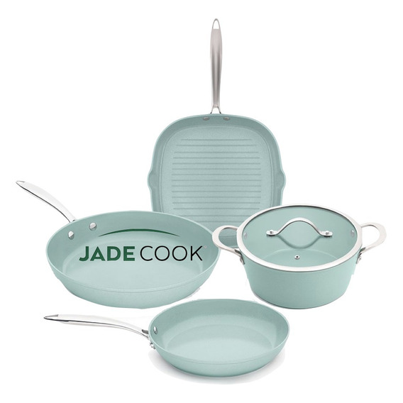 Jade Cook Batería De Cocina + Jade Cook Grill - Cv Directo
