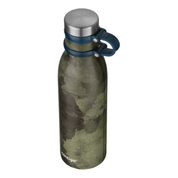 Botella Térmica Contigo Inoxidable Ancha Rosca Textured Camo Color Militar