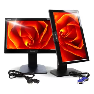 Monitor Lenovo 19.5 Polegedas Led E2002b Tela Rotacionável