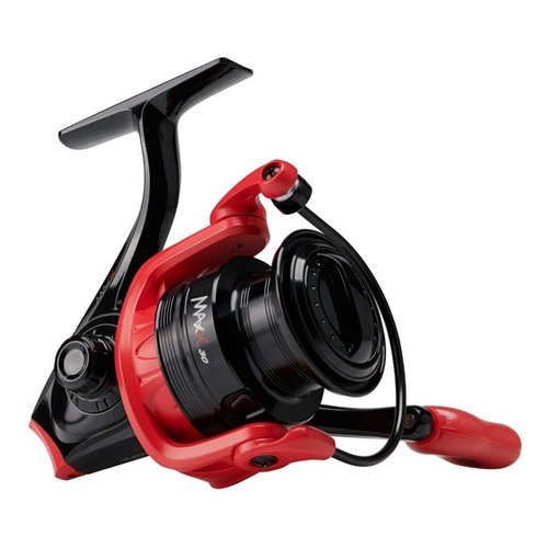 Reel Abu Garcia Max X Sp40 Spinning Pesca Variada Rio Mar Color Negro/rojo Lado De La Manija Derecho/izquierdo