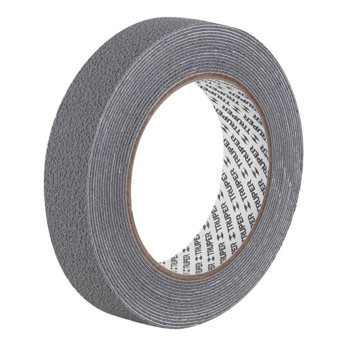 Rollo De 5 M Cinta Antiderrapante 25mm Gris P/áreas Húmedas