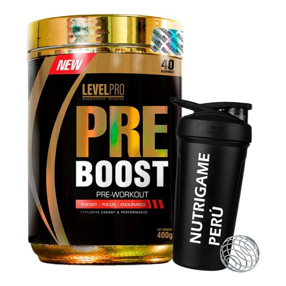 Pre Boost 40 Servicios Pre Entreno Level Pro - Tienda Fisica