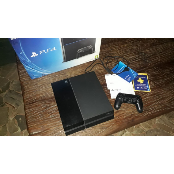 Consola Sony Playstation 4 500gb Standard Negro Azabache