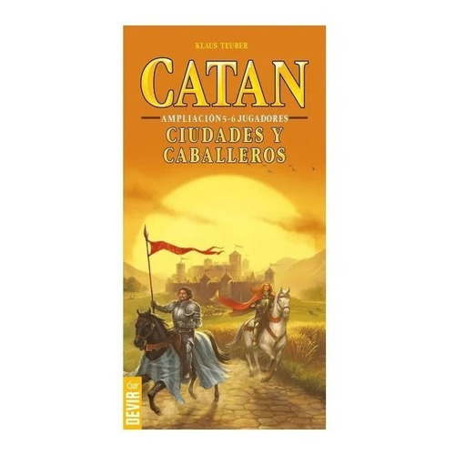 Catan Devir Catan Ciudades y caballeros (Expansión 5 y 6 jugadores) Español