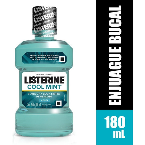 Enjuague Bucal Listerine Cool Mint X 180ml