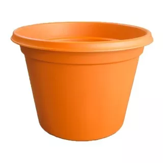 Maceta Terracota N.5 Redonda Plastica Para Jardin Colombraro