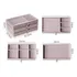Alhajero Elegante Y Vintage De Alta Calidad, Caja Para Joyas Gris - Beige O Rosado