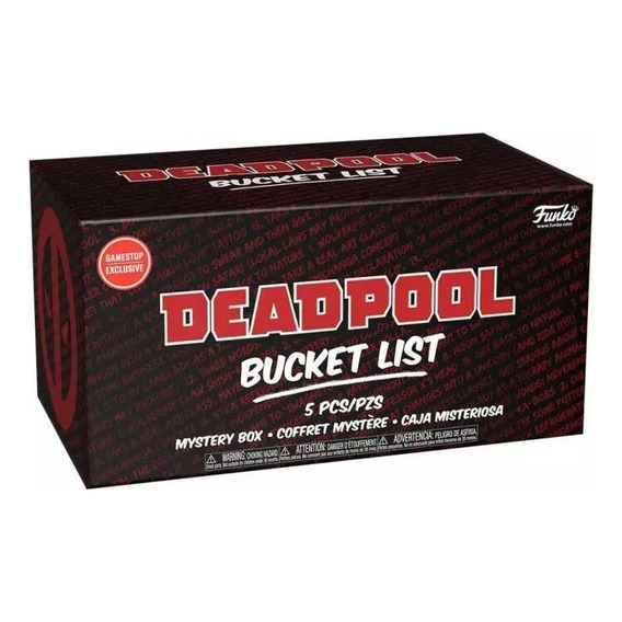 Funko Set Bucket List 5 Pcs Deadpool