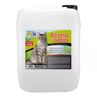 Arena Para Gato Garrafa 10 Kilos.