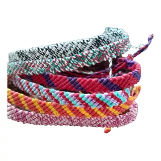 30 Pulseras Macrame  Varios Modelos