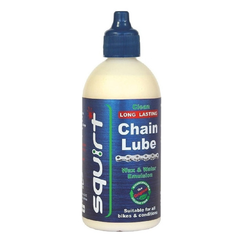 Lubricante Cadena Bicicleta Seco Squirt 120ml 