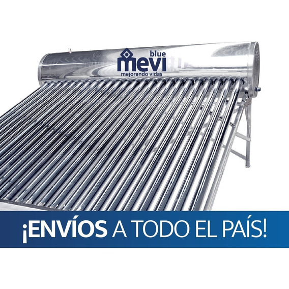 Calentador Solar Mevi / 24 Tubos - 280 Lts / 7 Personas