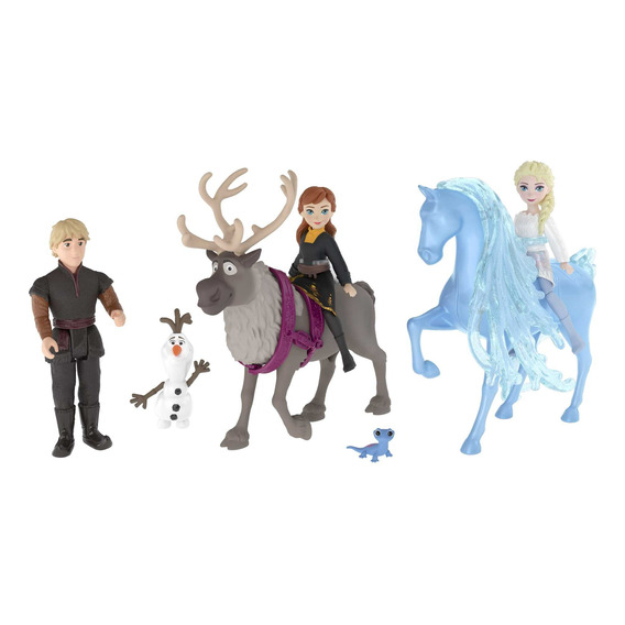 Disney Frozen Set De Juego Modas Y Amigos Con Anna Y Elsa