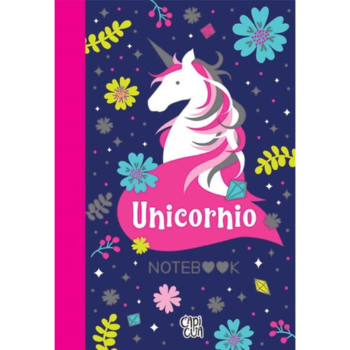 Unicornio - Notebook Diario Scrapbook Bullet Journal - Capicua, de No Aplica. Editorial S/D, tapa dura en español, 2020