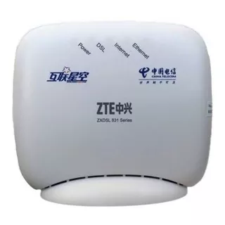 Modem Cantv Zte Zx831 Internet Aba Adsl2 Bandaancha 100 Mbps