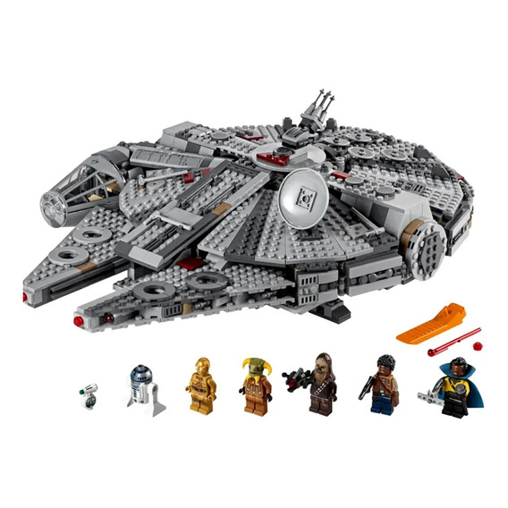 Lego Colección Star Wars Halcon Milenario + Personajes 1353p