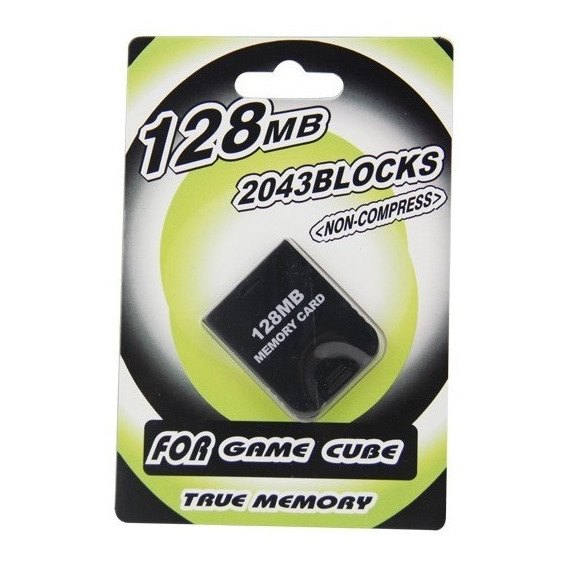 Memory Card Memoria Nintendo Game Cube 128 Mb